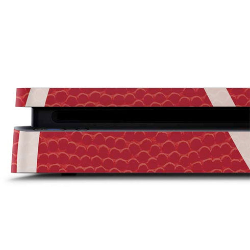 University of Louisville Red Basketball PS4 Slim Skin