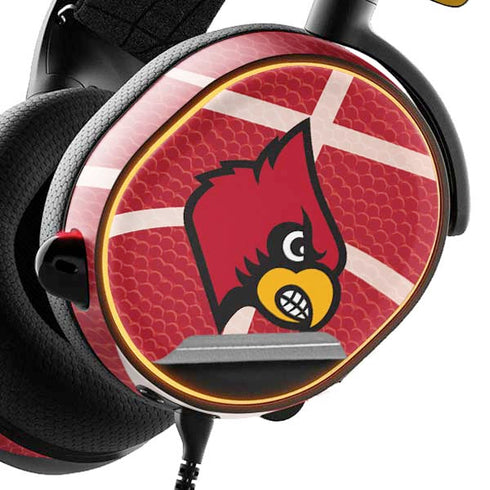 University of Louisville Red Basketball SteelSeries Arctis 3 Skin