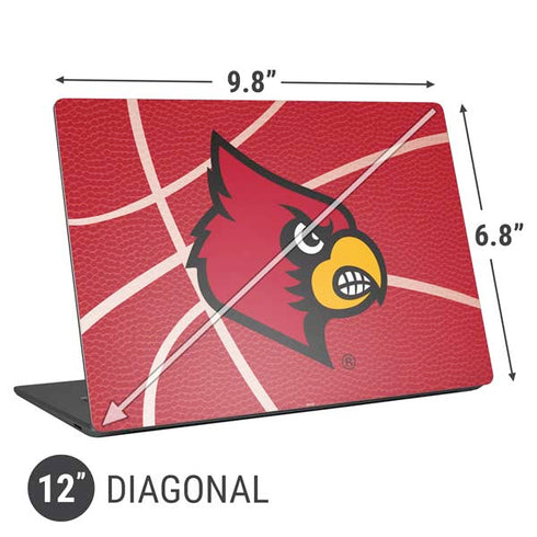 University of Louisville Red Basketball Universal Laptop 12in (9.8 x 6.8in) Skin