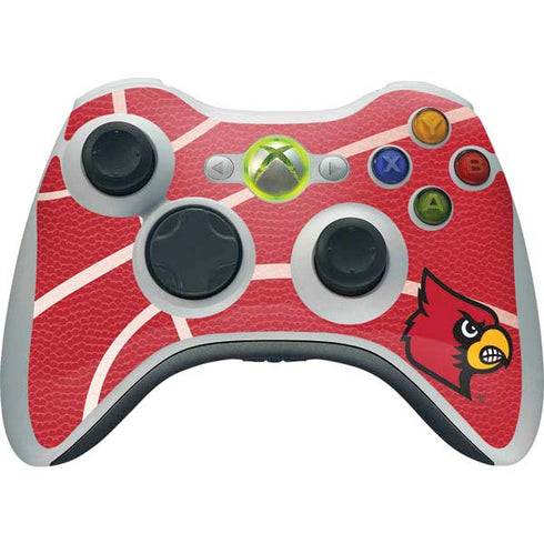 University of Louisville Red Basketball Xbox 360 Wireless Controller Skin