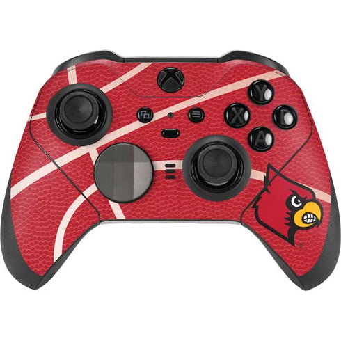University of Louisville Red Basketball Xbox Elite Wireless Controller Series 2 Skin