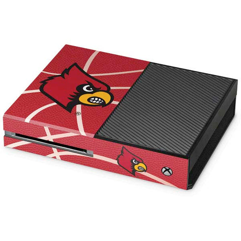 University of Louisville Red Basketball Xbox One Console Skin