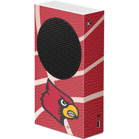 University of Louisville Red Basketball Xbox Series S Console Skin