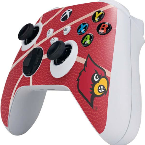 University of Louisville Red Basketball Xbox Series S Controller Skin
