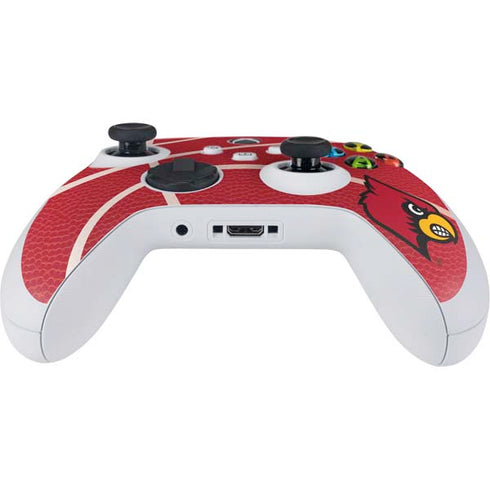 University of Louisville Red Basketball Xbox Series S Controller Skin
