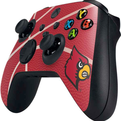 University of Louisville Red Basketball Xbox Series X Controller Skin