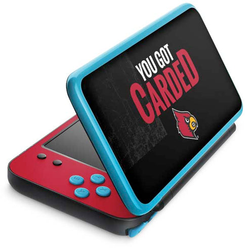 University of Louisville You Got Carded Nintendo 2DS XL (2017) Skin