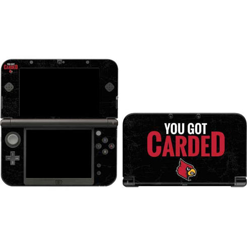 University of Louisville You Got Carded 3DS XL 2015 Skin