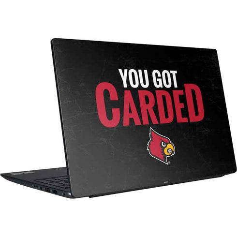 University of Louisville You Got Carded Dell Vostro Skin