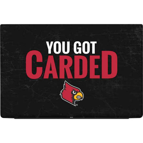 University of Louisville You Got Carded Dell Vostro Skin