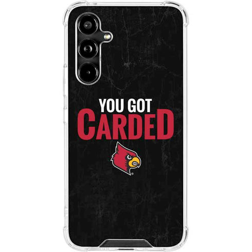 University of Louisville You Got Carded Galaxy A54 5G Clear Case
