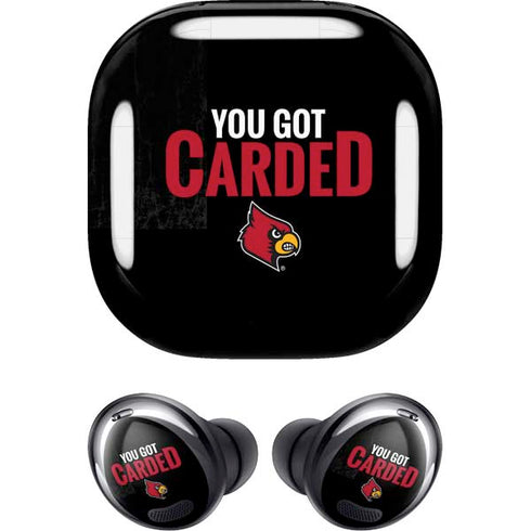 University of Louisville You Got Carded Galaxy Buds Pro Skin