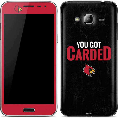 University of Louisville You Got Carded Galaxy J3 Skin