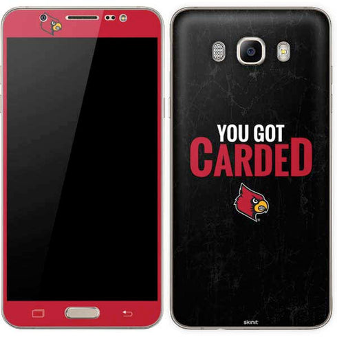 University of Louisville You Got Carded Galaxy J7 Skin