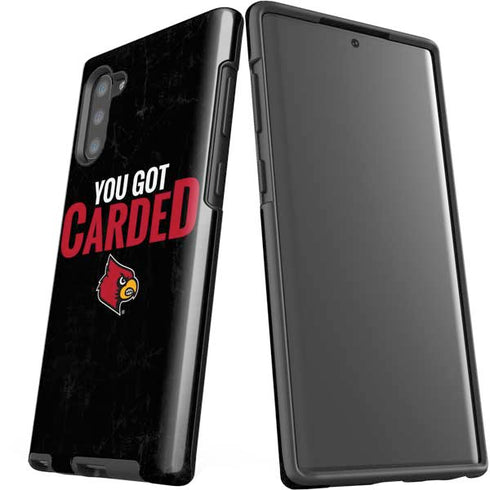 University of Louisville You Got Carded Galaxy Note 10 Pro Case