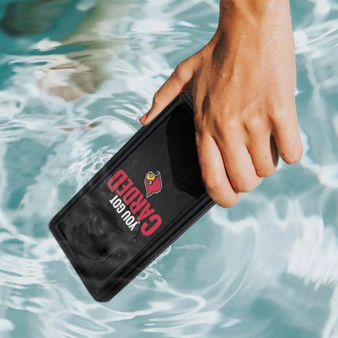 University of Louisville You Got Carded Galaxy Note 10 Waterproof Case