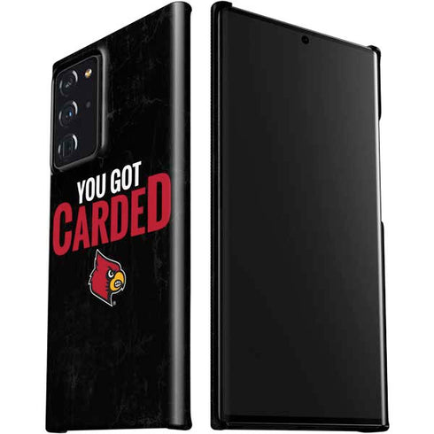 University of Louisville You Got Carded Galaxy Note20 Ultra 5G Lite Case