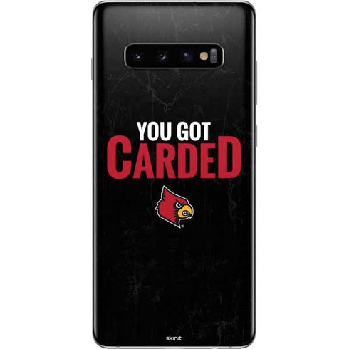 University of Louisville You Got Carded Galaxy S10 Plus Skin