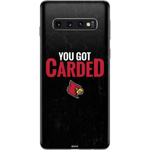 University of Louisville You Got Carded Galaxy S10 Skin