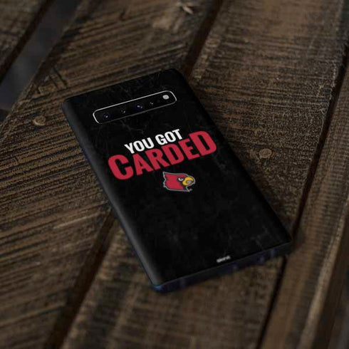 University of Louisville You Got Carded Galaxy S10 Skin