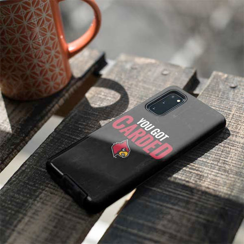 University of Louisville You Got Carded Galaxy S20 Pro Case