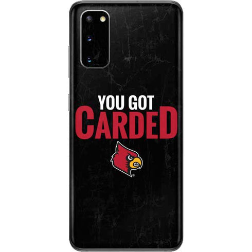 University of Louisville You Got Carded Galaxy S20 Skin