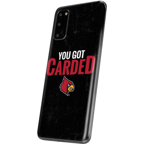 University of Louisville You Got Carded Galaxy S20 Skin