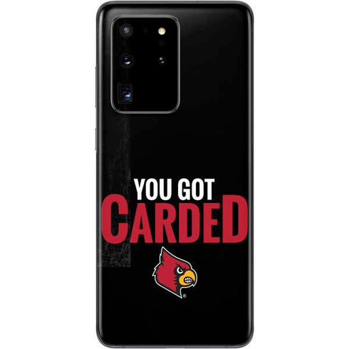 University of Louisville You Got Carded Galaxy S20 Ultra 5G Skin