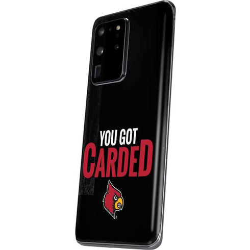 University of Louisville You Got Carded Galaxy S20 Ultra 5G Skin