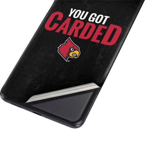 University of Louisville You Got Carded Galaxy S21 5G Skin