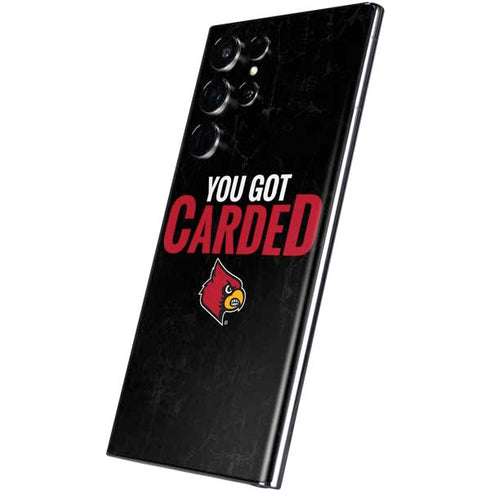 University of Louisville You Got Carded Galaxy S22 Ultra Skin