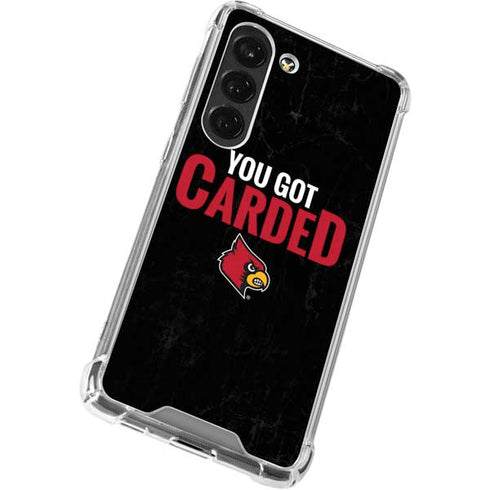 University of Louisville You Got Carded Galaxy S23 Clear Case