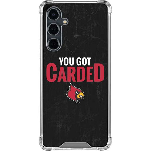 University of Louisville You Got Carded Galaxy S23 FE Clear Case