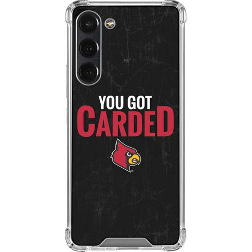University of Louisville You Got Carded Galaxy S23 Plus Clear Case