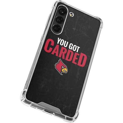 University of Louisville You Got Carded Galaxy S23 Plus Clear Case