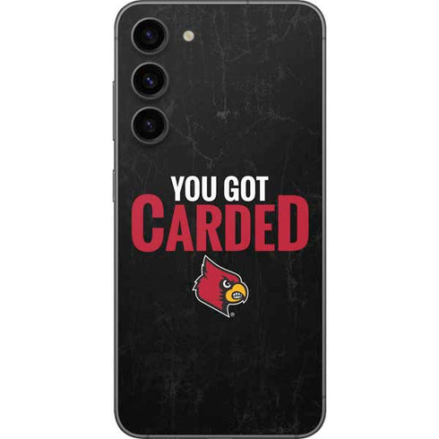 University of Louisville You Got Carded Galaxy S23 Plus Skin