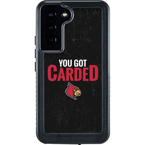 University of Louisville You Got Carded Galaxy S23 Plus Waterproof Case