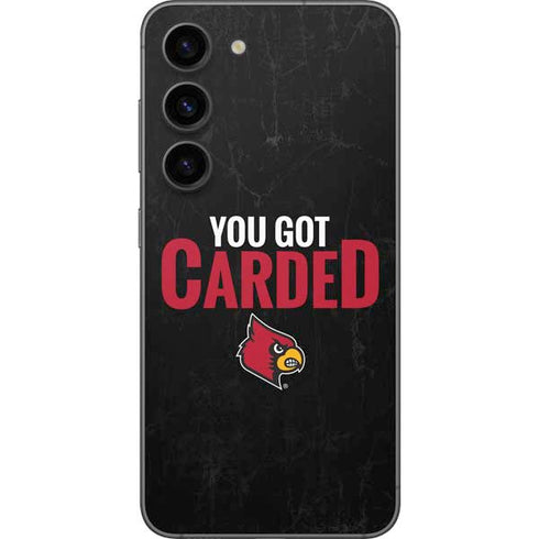 University of Louisville You Got Carded Galaxy S23 Skin