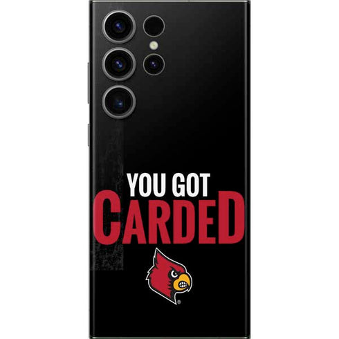 University of Louisville You Got Carded Galaxy S23 Ultra Skin