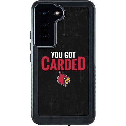 University of Louisville You Got Carded Galaxy S23 Waterproof Case