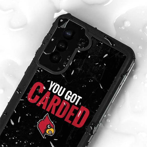 University of Louisville You Got Carded Galaxy S23 Waterproof Case