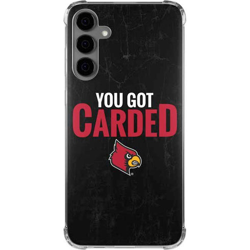 University of Louisville You Got Carded Galaxy S24 Plus Clear Case