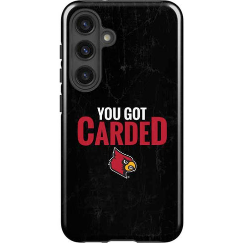 University of Louisville You Got Carded Galaxy S24 Plus Impact Case