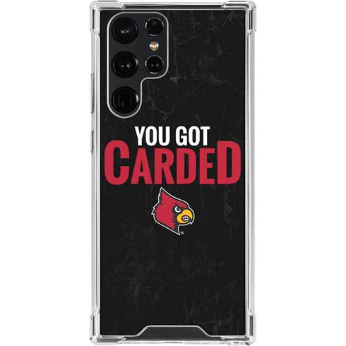 University of Louisville You Got Carded Galaxy S24 Ultra Clear Case