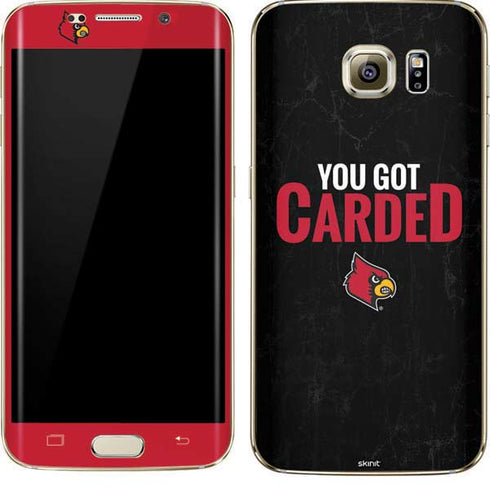 University of Louisville You Got Carded Galaxy S7 Edge Skin