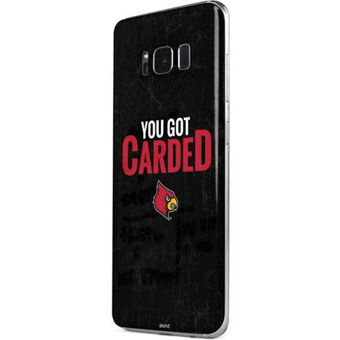 University of Louisville You Got Carded Galaxy S8 Skin