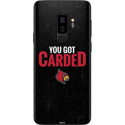 University of Louisville You Got Carded Galaxy S9 Plus Skin