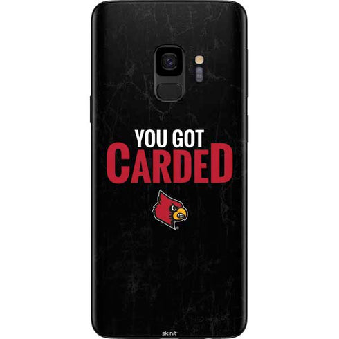 University of Louisville You Got Carded Galaxy S9 Skin