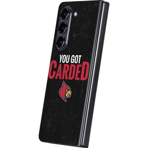 University of Louisville You Got Carded Galaxy Z Fold5 5G Skin