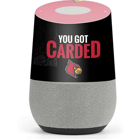 University of Louisville You Got Carded Google Home Skin